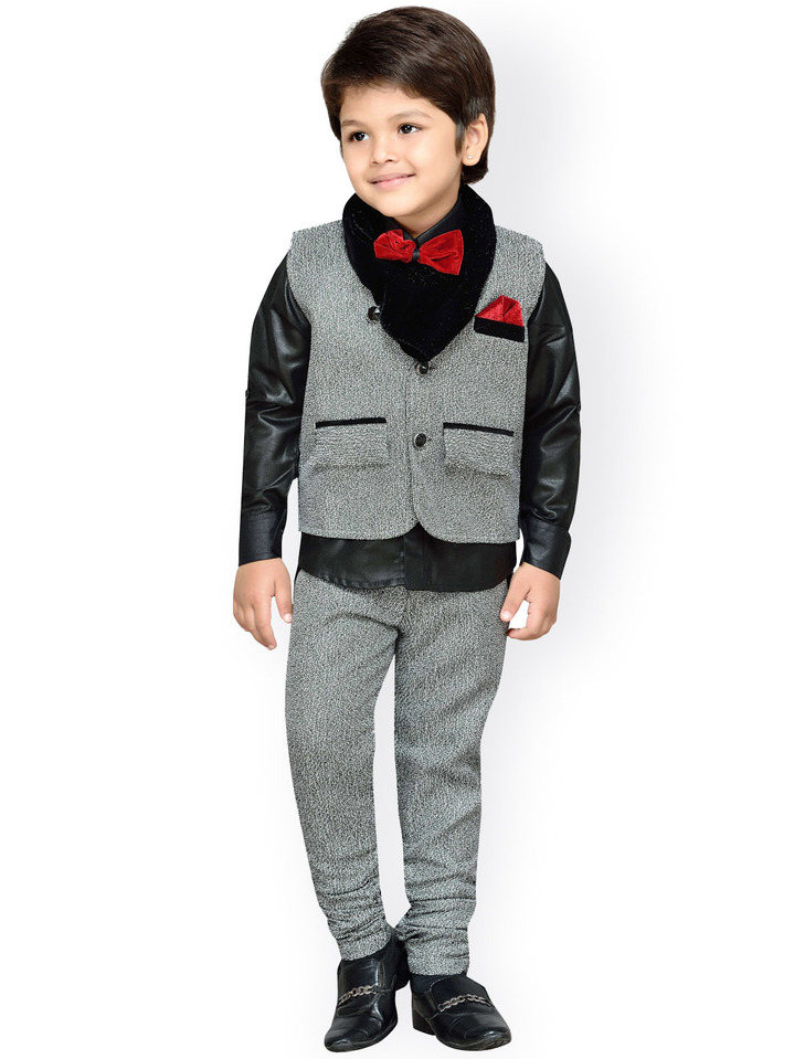 11486381692033-Aj-DEZInES-Boys-Grey-Black-Clothing-Set-1091486381691788-1