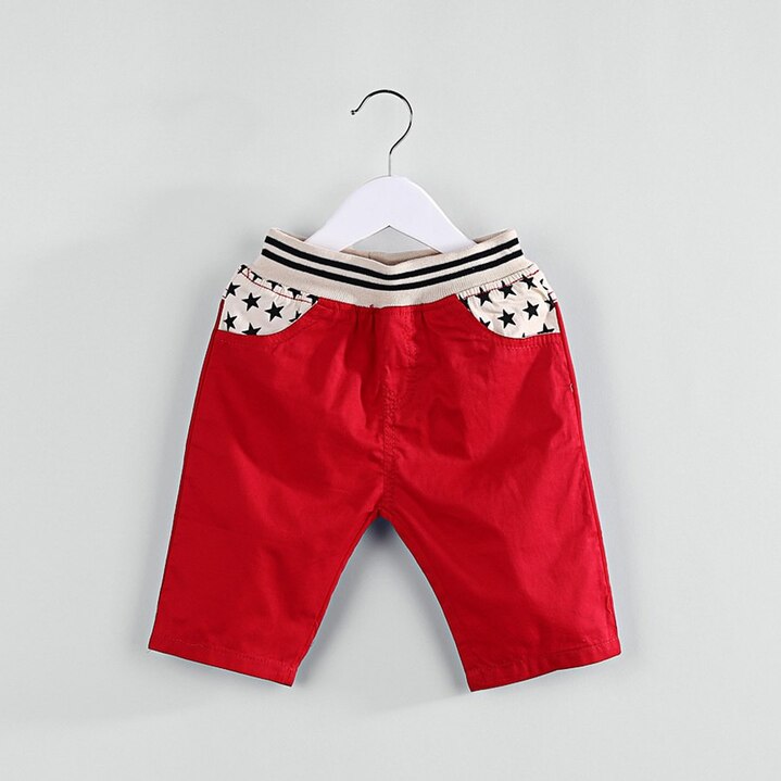 New-Style-Boys-Casual-Stars-Curve-Half-Pants-Baby-Kids-Capris